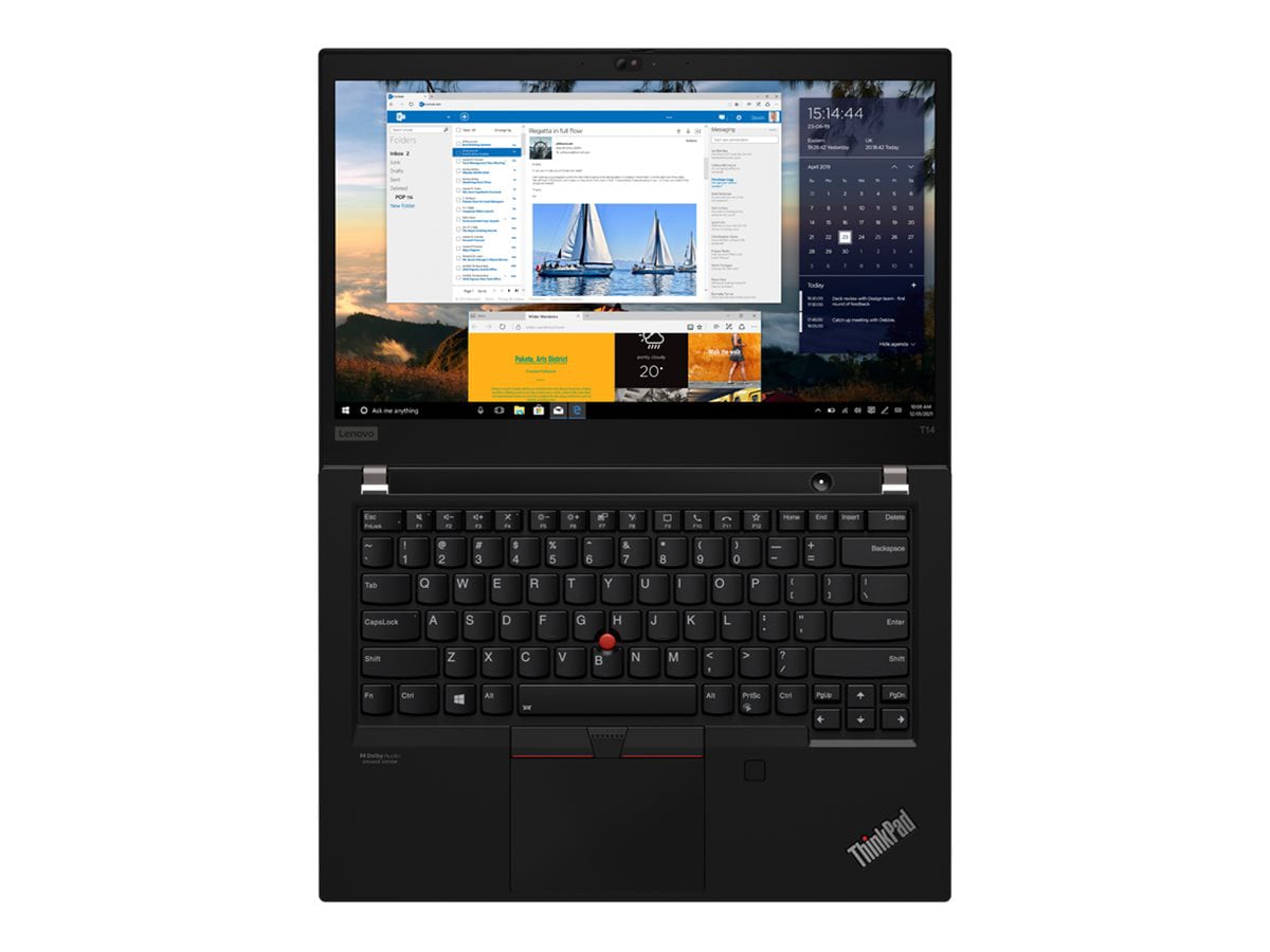 Lenovo ThinkPad T14 Gen 2 - 14" - Core i7 1165G7 - 8 GB RAM - 256 GB SSD -