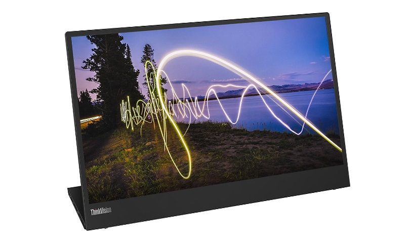 Lenovo ThinkVision M15 - LED monitor - Full HD (1080p) - 15"