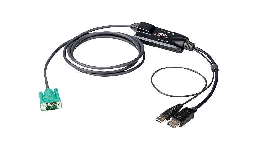 ATEN CV190 - keyboard / video / mouse (KVM) cable - 6 ft