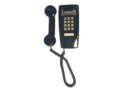 CORTELCO SGL-LINE WALL TELEPHONE BLK