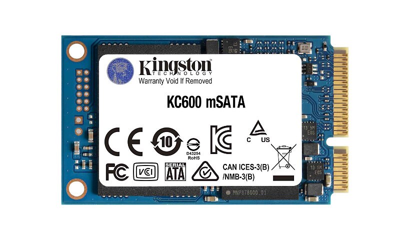 Kingston KC600 - SSD - 256 Go - SATA 6Gb/s