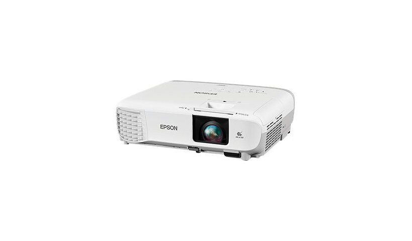 Epson PowerLite 109W - 3LCD projector - portable - LAN - Refurbished