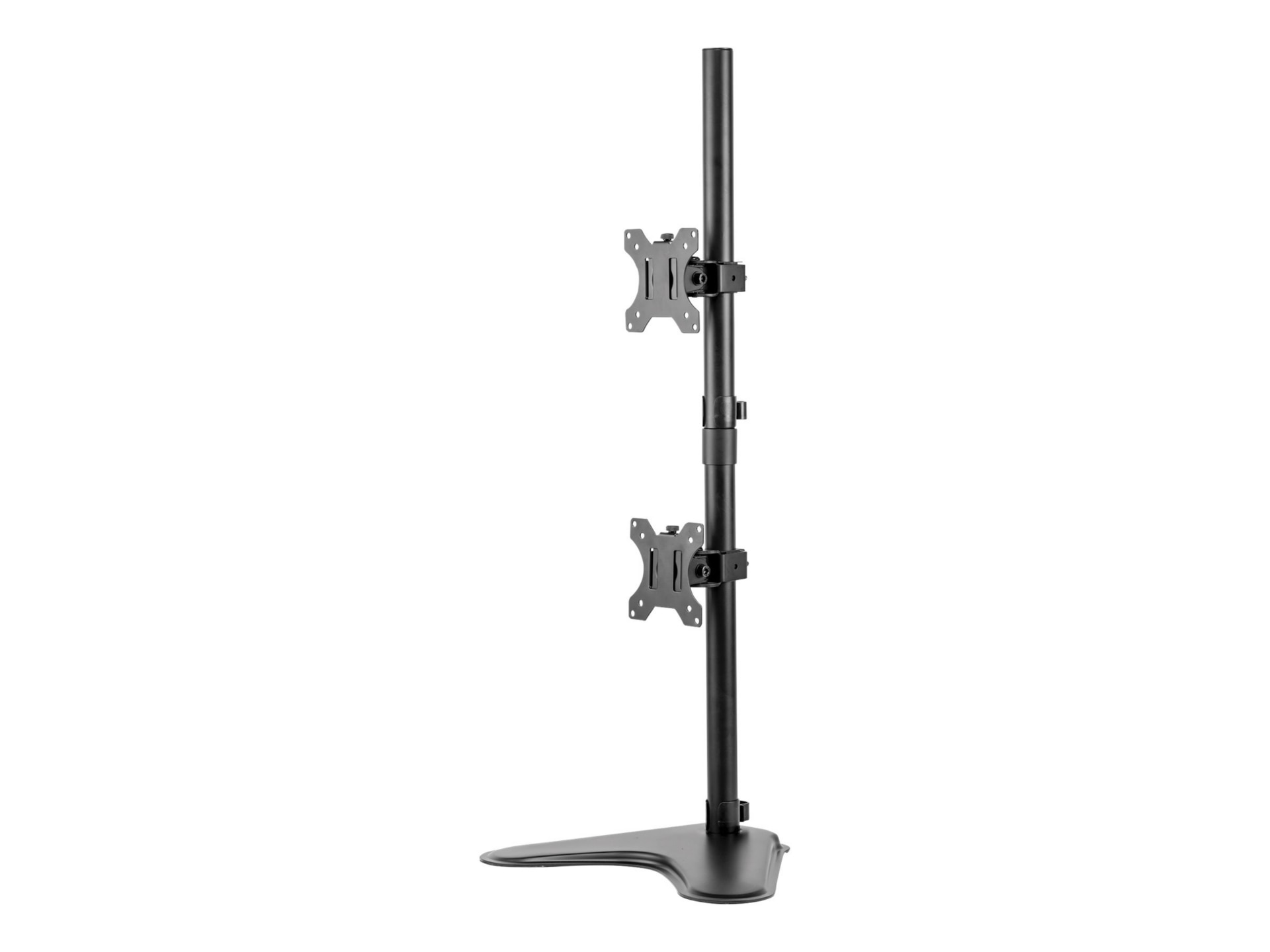 Fellowes Professional Series Free-standing Dual Stacking Monitor Arm stand - for 2 monitors - black
