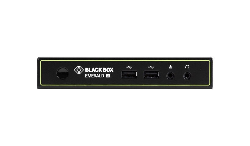 Black Box Emerald SE DVI KVM-over-IP Extender Receiver - KVM / audio / seri