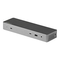 StarTech.com Thunderbolt 3 Dock/USB-C Dock - Dual 4K DP/HDMI, 1x8K - 96W PD