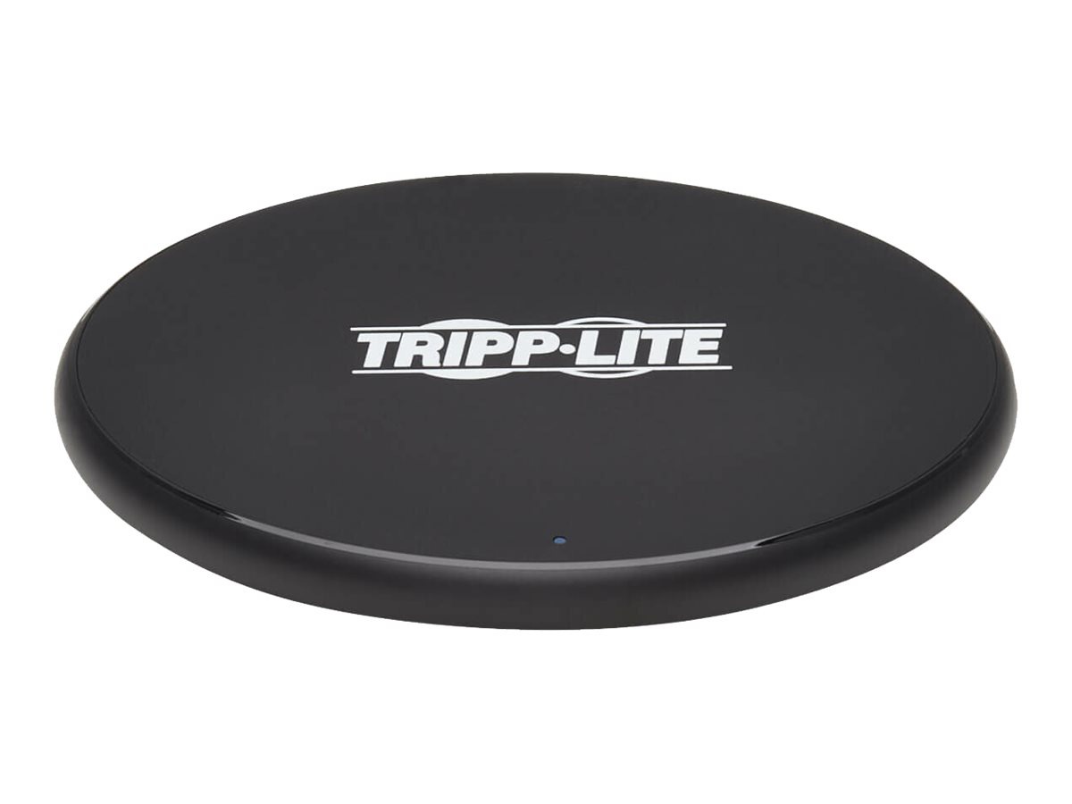 Tripp Lite Wireless Charging Pad 15W for Smartphones, Ipads, Androids Black wireless charging pad - 15 Watt