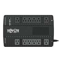 Tripp Lite 750VA 460W 120V Line-Interactive UPS - 12 NEMA 5-15R Outlets, Double-Boost AVR, USB, Desktop/Wall-Mount - UPS
