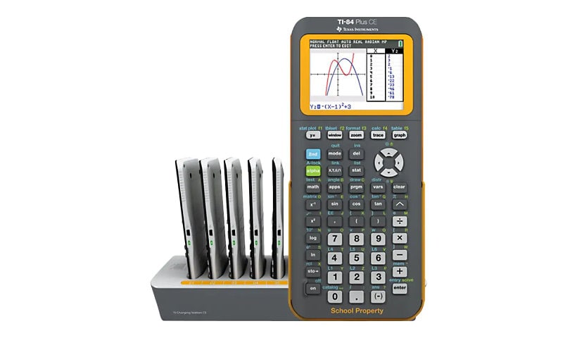Texas Instruments TI-84 Plus CE EZ-Spot Teacher Pack Graphing Calculator