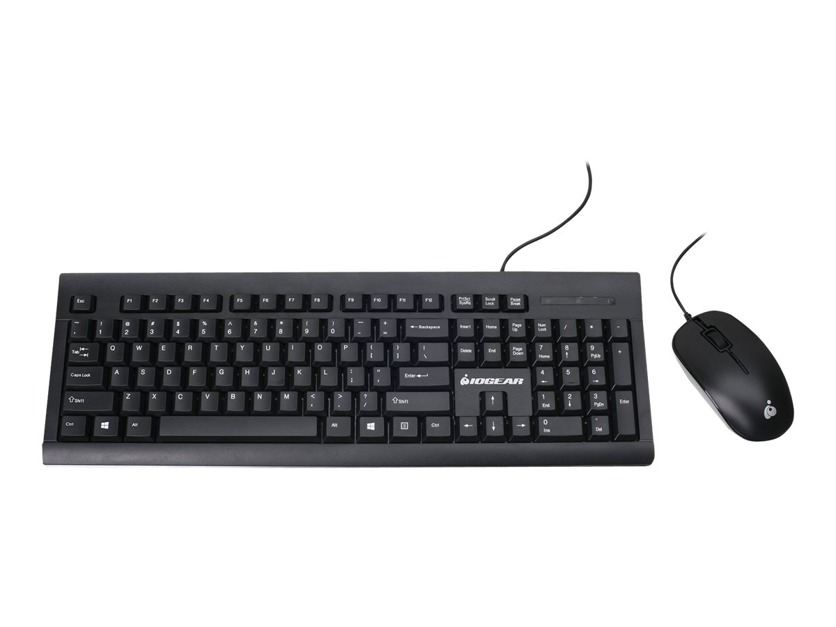 Thumbnail 2 of 6 for IOGEAR Spill-Resistant Keyboard/Mouse C