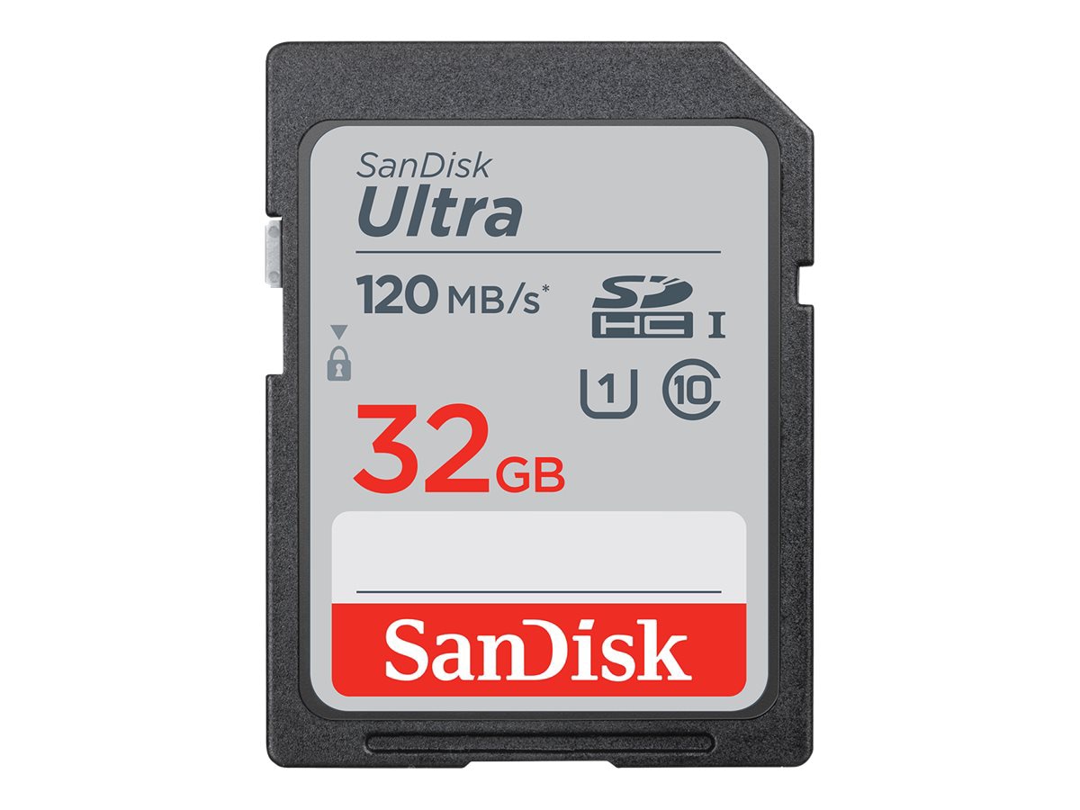 SanDisk Ultra - flash memory card - 32 GB - SDHC UHS-I