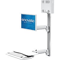 Enovate Medical e997 Dual Arm with CPU Holder and eDesk