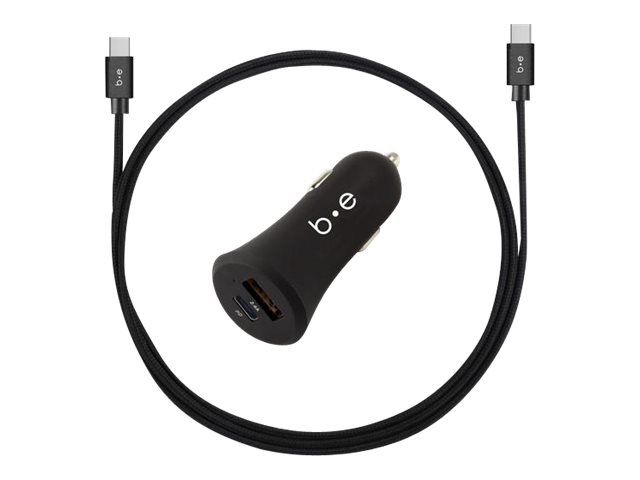 Blu Element BECC4CB car power adapter - USB, USB-C - 30 watt