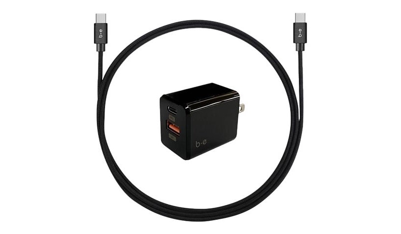 Blu Element BEWCA4CB power adapter - USB, USB-C - 18 Watt