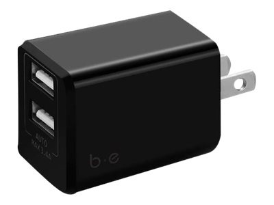 Blu Element BTLBK power adapter - 2 x USB