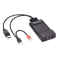 Black Box Zero U DP KVM-over-IP Transmitter – SH, HD, USB DP Audio, 12-in.