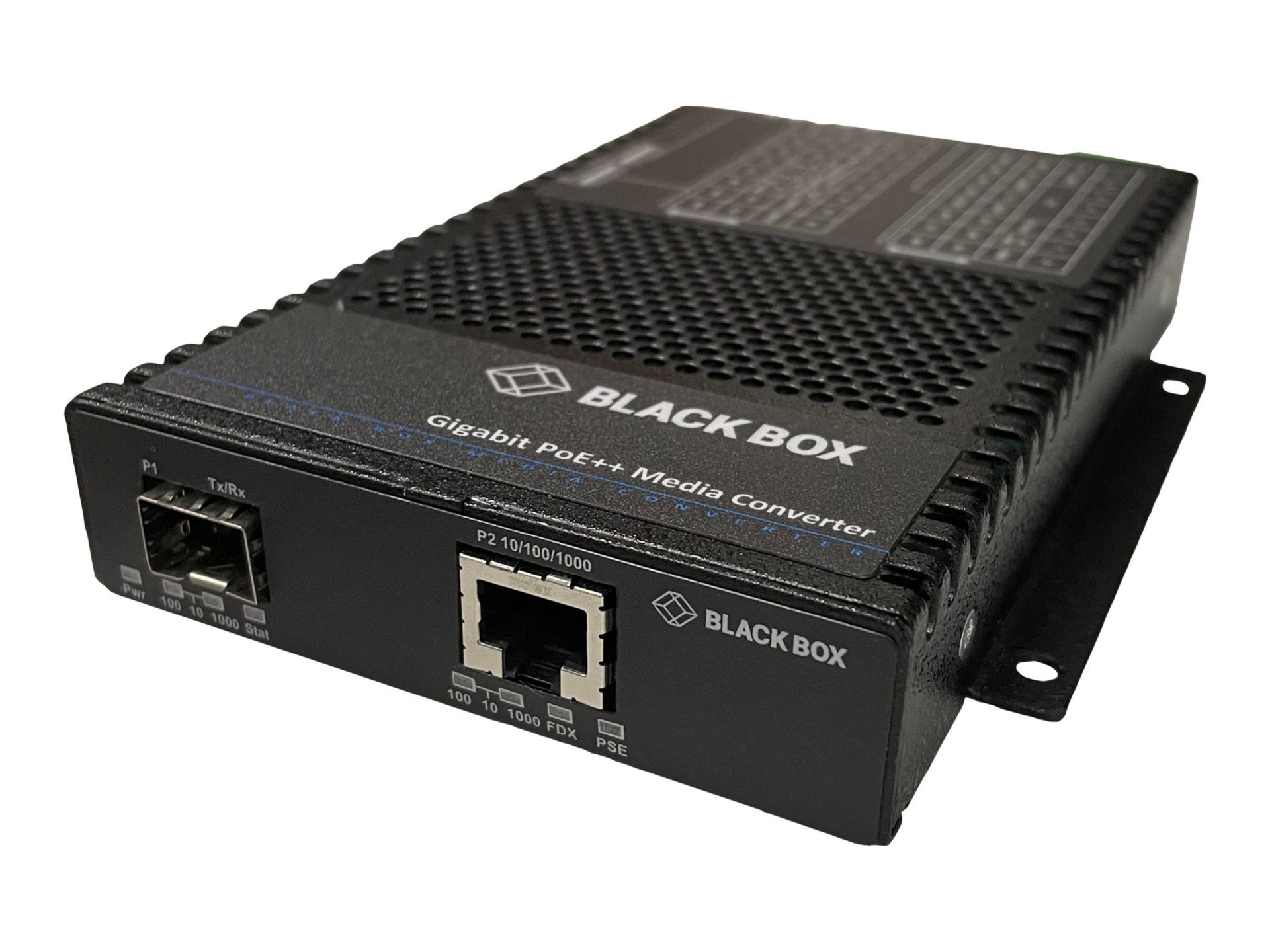 Black Box LGC5700A - fiber media converter - 10Mb LAN, 100Mb LAN, 1GbE