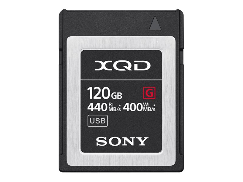 Sony G-Series QD-G120F - flash memory card - 120 GB - XQD