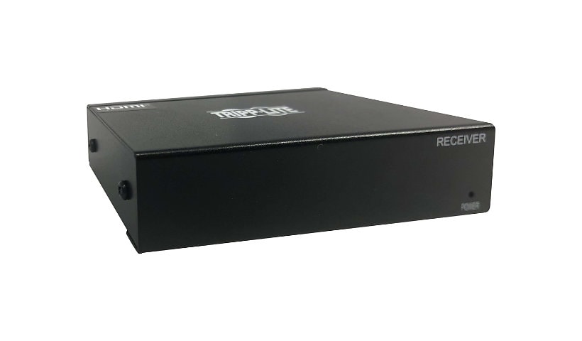 Tripp Lite HDMI over Cat6 Receiver for Medical Applications, 4K @ 60 Hz, HDR, 4:4:4, PoC, 230 ft., TAA - video/audio