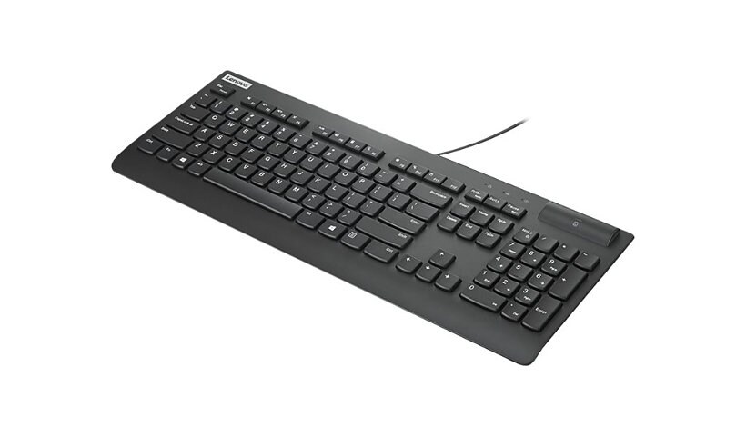 Lenovo Smartcard Wired Keyboard II - clavier - US - noir