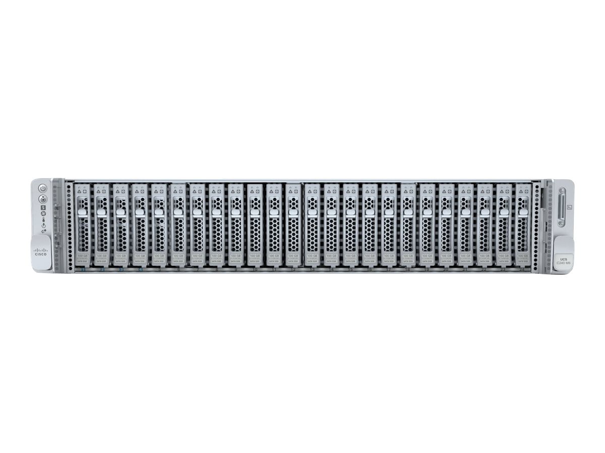 Cisco UCS C240 M6 SFF Rack Server - rack-mountable - no CPU - 0 GB - no HDD