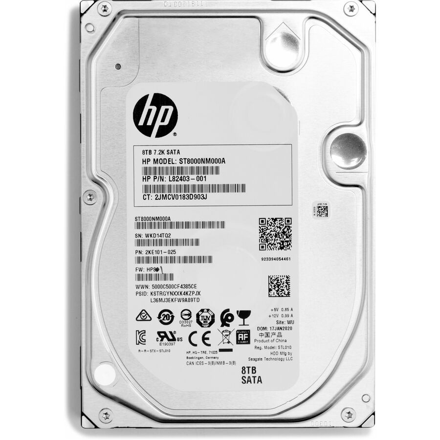Thumbnail 2 of 2 for HP 8 TB Hard Drive - 3.5" Internal - SATA