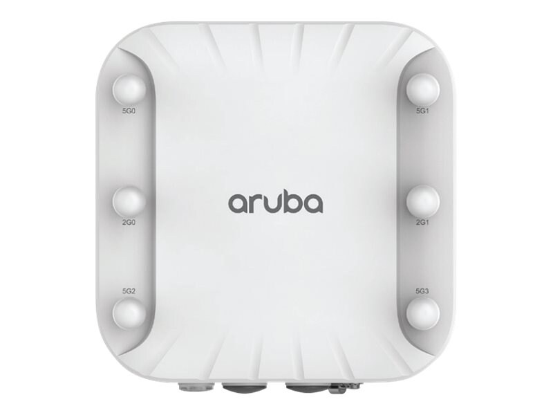 HPE Aruba AP-518 (RW) - Hardened - wireless access point - ZigBee, Bluetooth, Wi-Fi 6