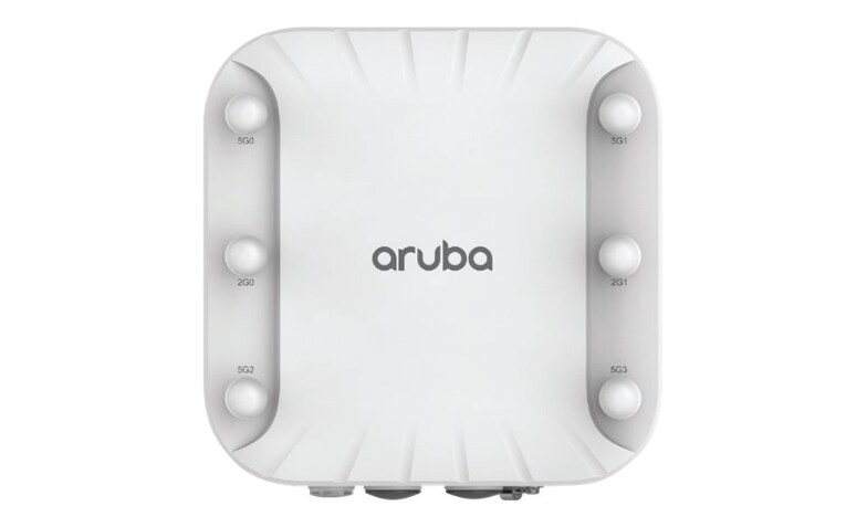 HPE Aruba AP-518 (RW) - Hardened - wireless access point - ZigBee,  Bluetooth, Wi-Fi 6