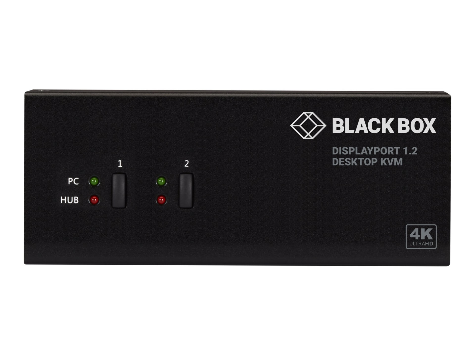 Black Box - commutateur écran-clavier-souris/audio/USB - 2 ports - Conformité TAA