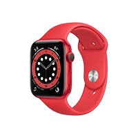 Apple Watch Series 6 (GPS) (PRODUCT) RED - red aluminum - smart watch with