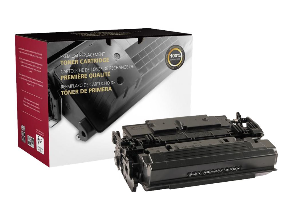 Clover Imaging Group - Extended Yield - black - compatible - remanufactured - toner cartridge (alternative for: HP 87X,