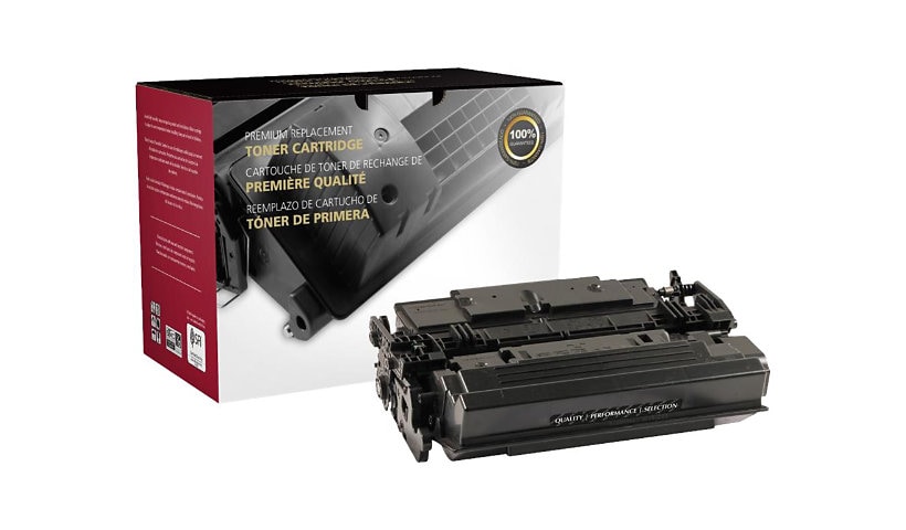 Clover Imaging Group - Extended Yield - black - compatible - remanufactured - toner cartridge (alternative for: HP 87X,