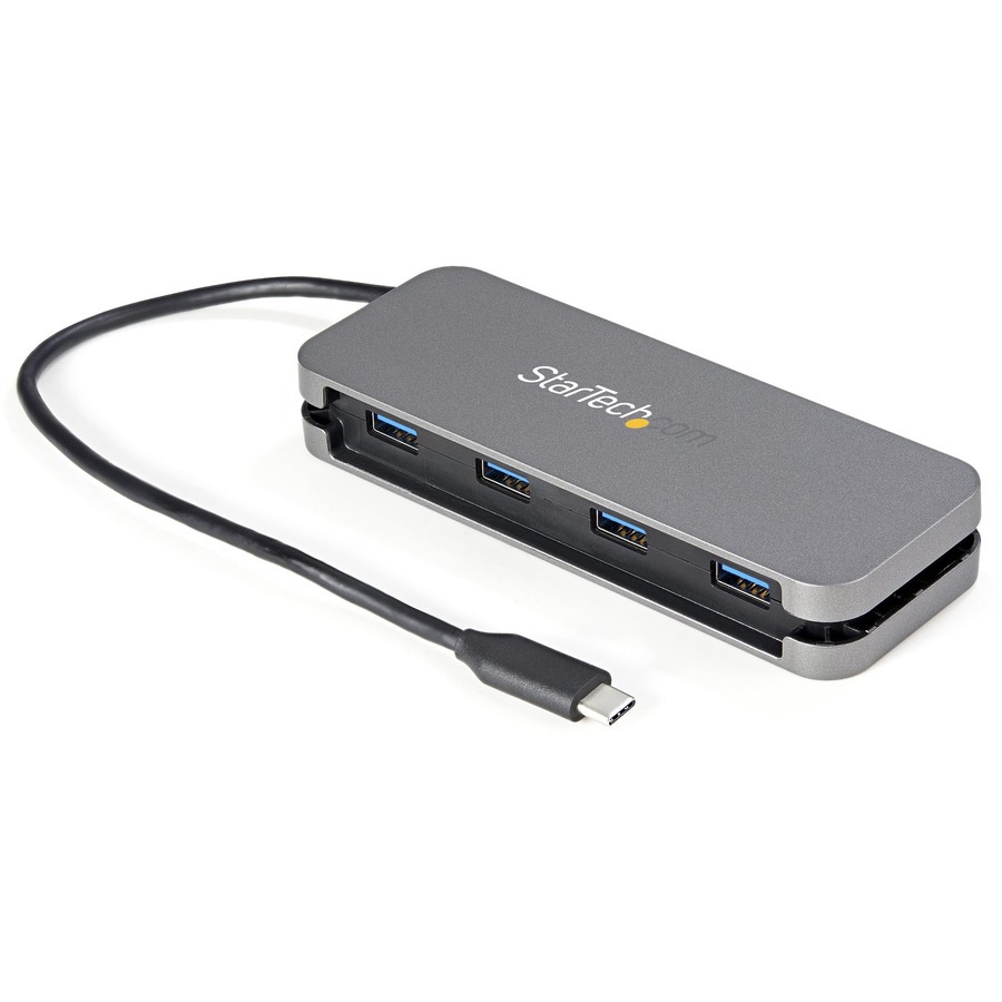 StarTech.com 4 Port USB C Hub - 4x USB-A - 5Gbps USB 3.0 Type-C Hub (USB 3.2/3.2 Gen 1) - Bus Powered - 11" Long Cable