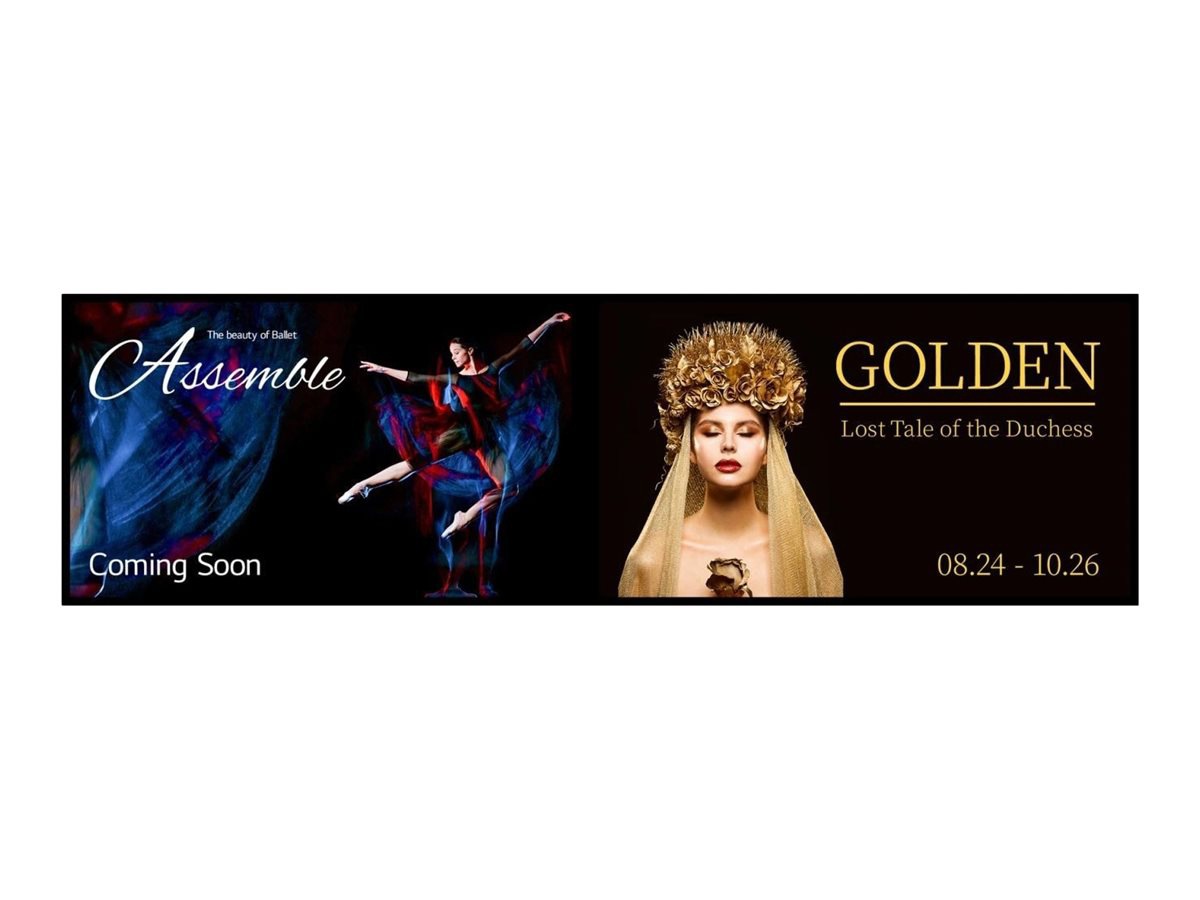 LG Ultra Stretch 88BH7G-B 88" LED-backlit LCD display - for digital signage