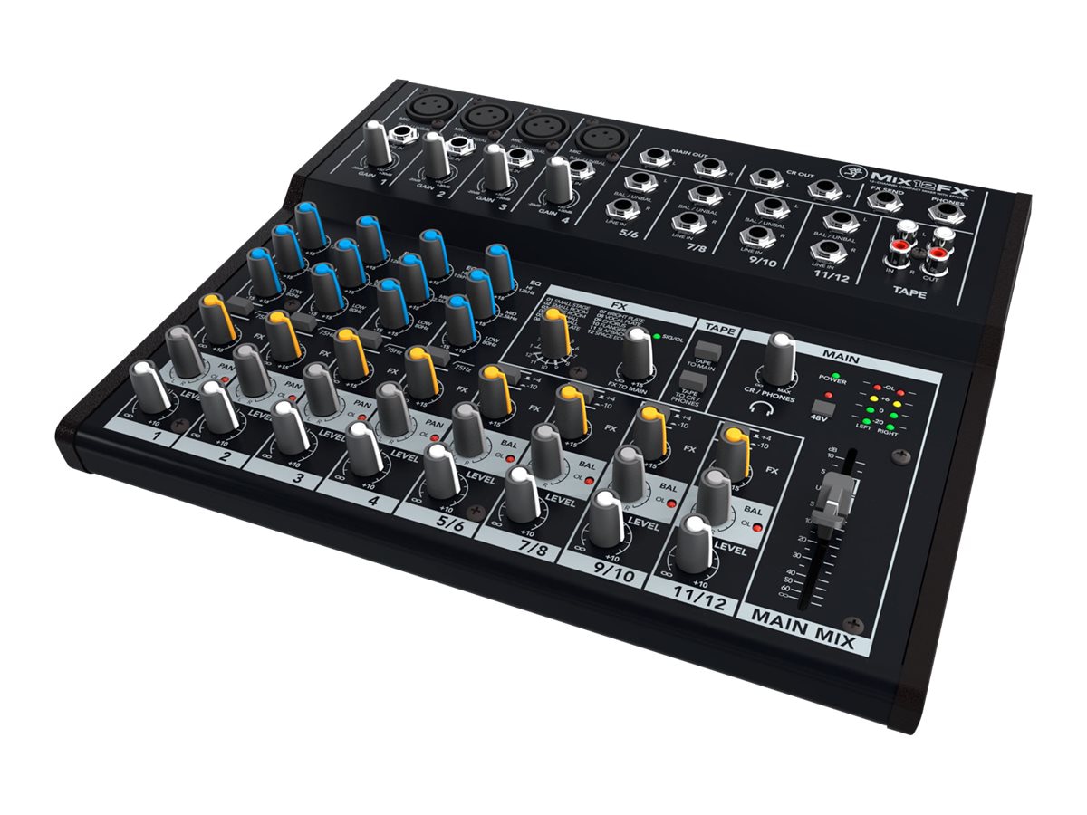 Mackie Mix12FX analog mixer - 12-channel