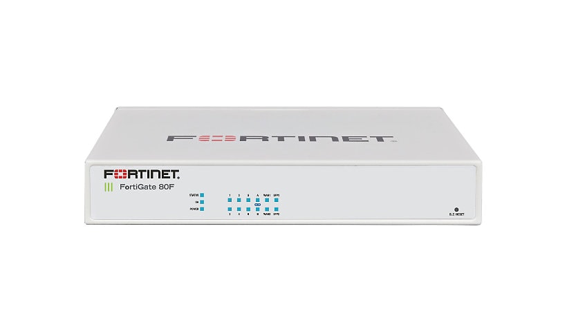 Fortinet FortiWiFi 81F-2R-POE - security appliance - Wi-Fi 6 - with 1 year 24x7 FortiCare Support + 1 year FortiGuard