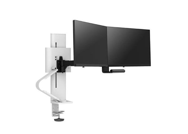 Ergotron TRACE™ Dual Monitor Mount (White) - 45-631-216 - Monitor