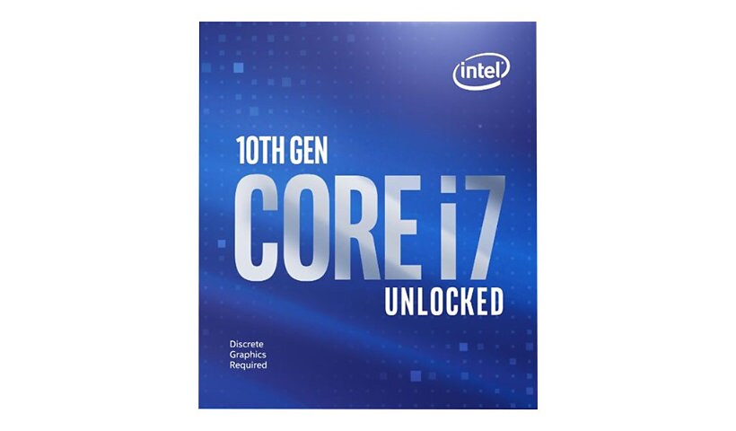Intel Core i7 10700KF / 3.8 GHz processeur - Boîtier (sans refroidisseur)