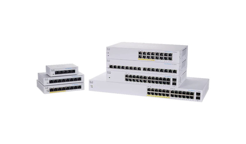 Cisco Business 110 Series Unmanaged 8-Port Gigabit Ethernet Switch