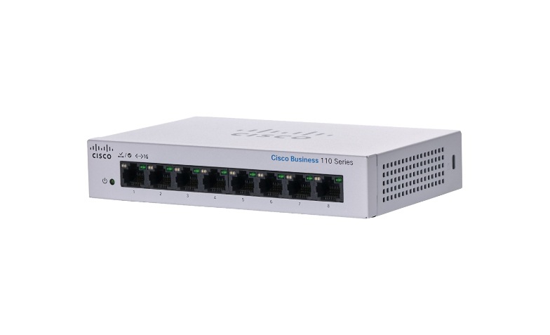 Cisco Business 110 Series Unmanaged 8-Port Gigabit Ethernet Switch