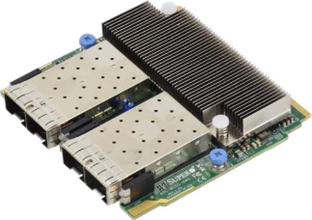Supermicro AOC-M25G-M4S - network adapter - 25 Gigabit SFP28 x 4