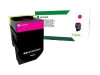 Lexmark 800SMG - magenta - original - toner cartridge - LCCP, LRP, government GSA - TAA Compliant