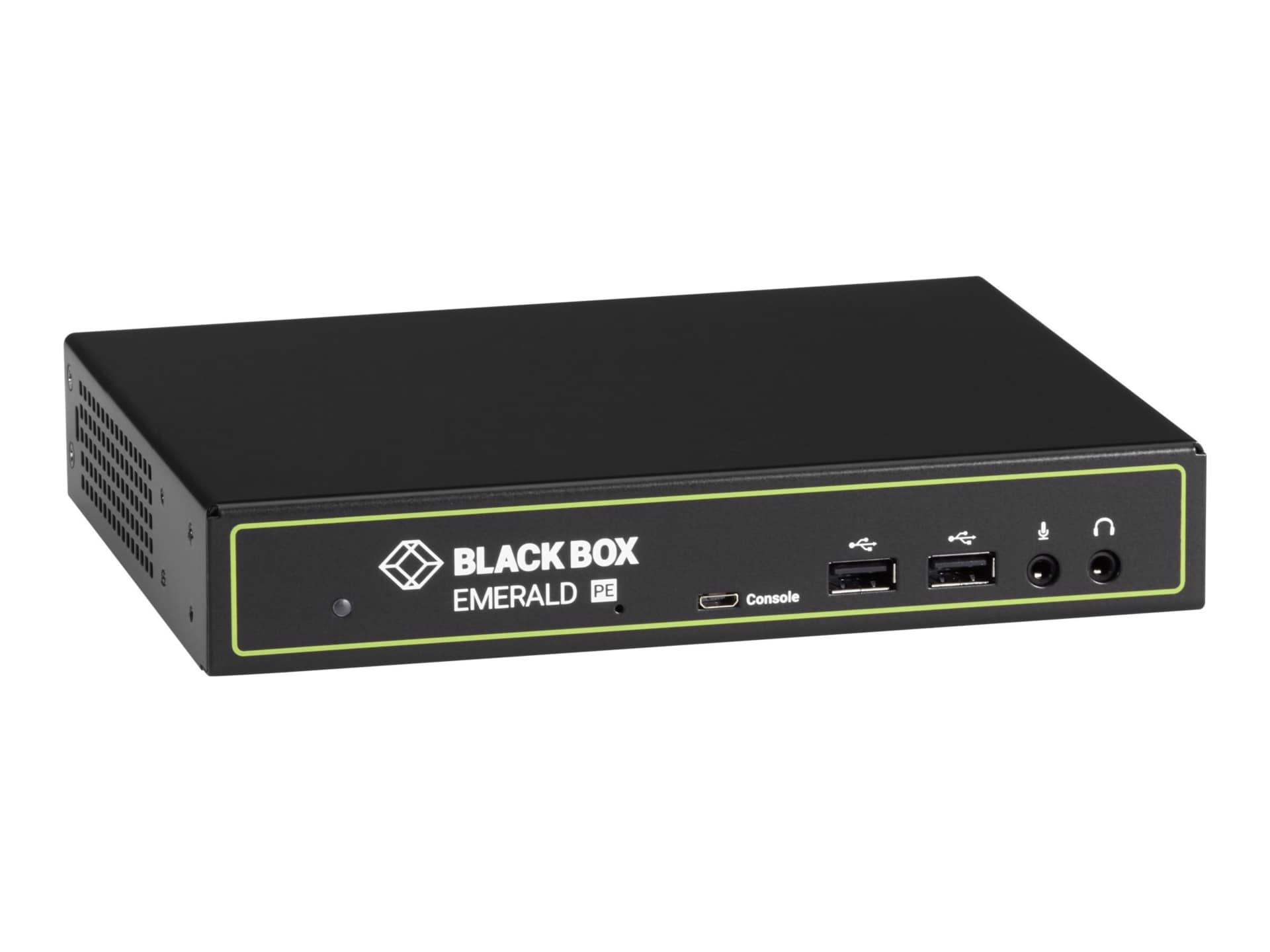Black Box Emerald PE KVM Extender Receiver with Virtual Machine Access - Single-Head - KVM / audio / USB extender - TAA
