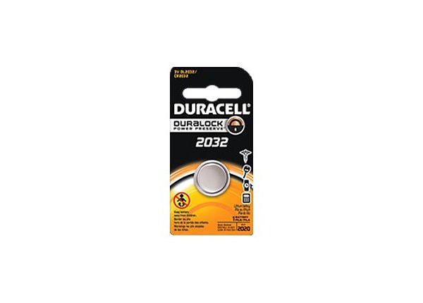 Duracell Duralock 2032 battery - 4 x CR2032 - Li - DURDL2032B4