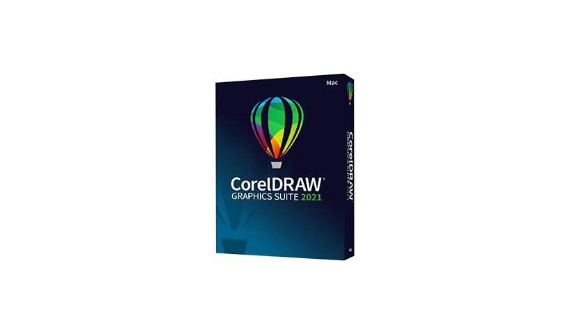CorelDRAW Graphics Suite 2021 for Mac - box pack - 1 user