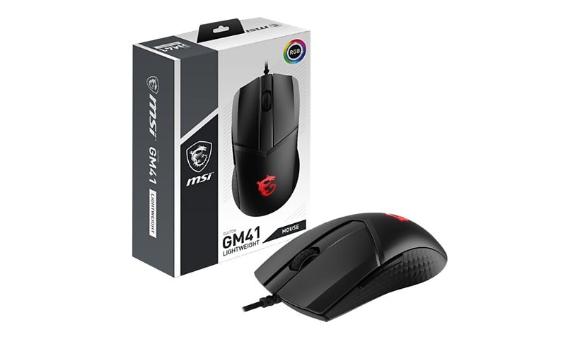 MSI CLUTCH GM41 LIGHTWEIGHT - mouse - USB