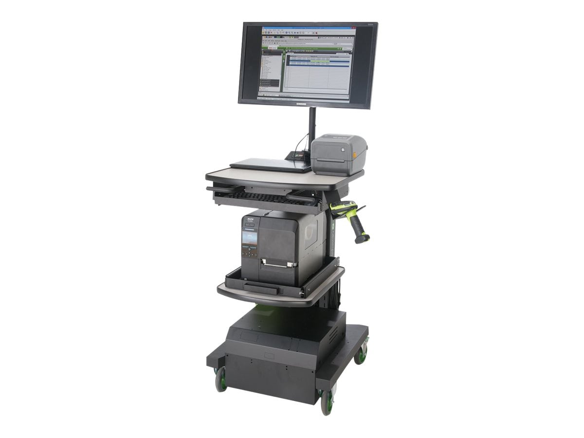 Newcastle Systems NB430-LI Mobile Powered Workstation cart - for LCD displa