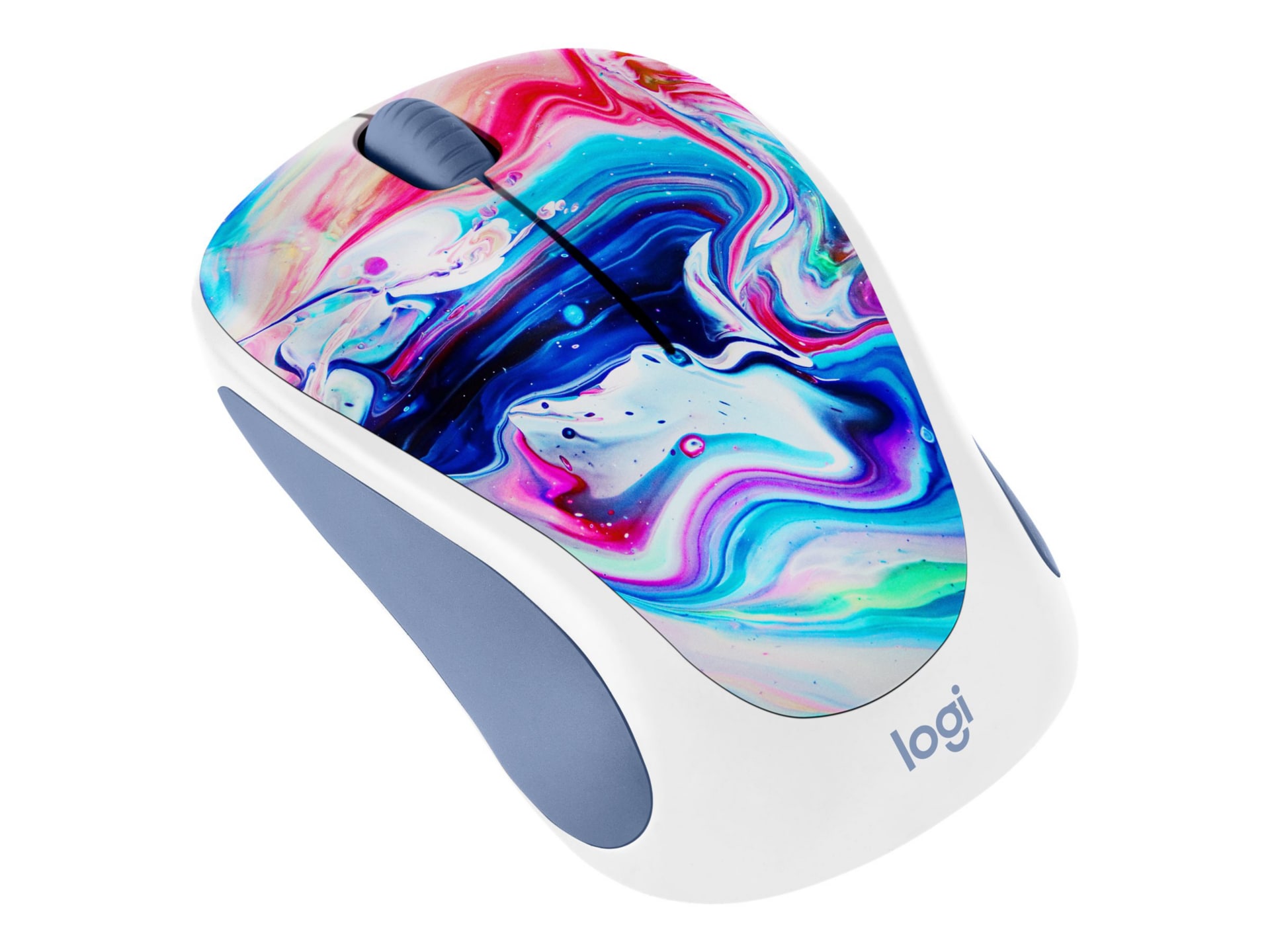 Logitech Design Collection - mouse - 2.4 GHz - cosmic play