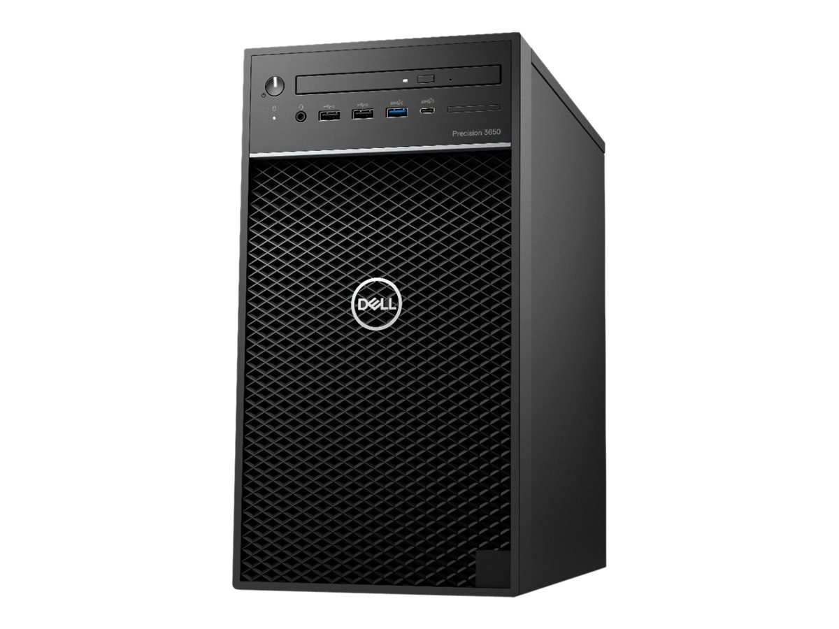 Dell Precision 3650 Tower - MT - Core i7 10700 2.9 GHz - vPro - 16 GB ...