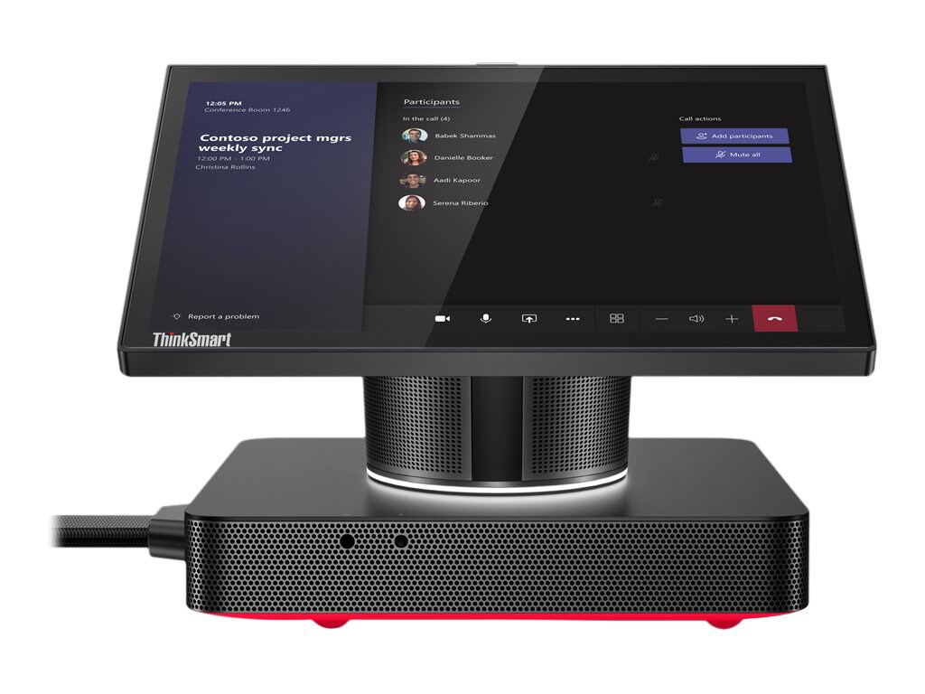 Lenovo ThinkSmart Hub - all-in-one - Core i5 8365U 1.6 GHz - vPro - 8 GB - SSD 128 GB - LED 10.1"