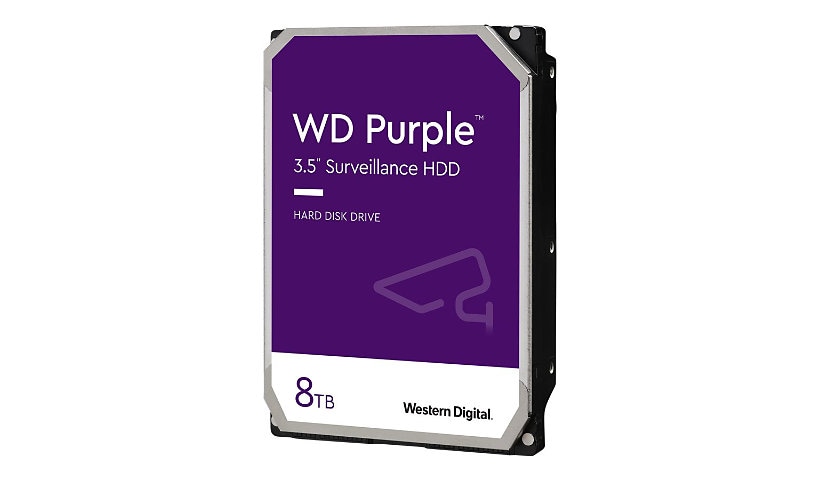 WD Purple WD84PURZ - hard drive - 8 TB - SATA 6Gb/s